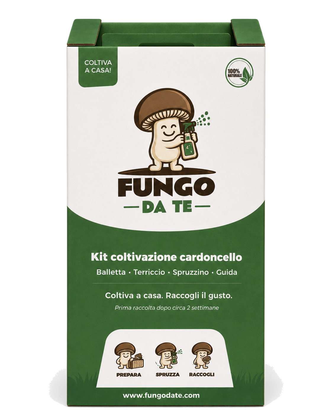 Kit Coltivazione Cardoncello Fungo Da Te