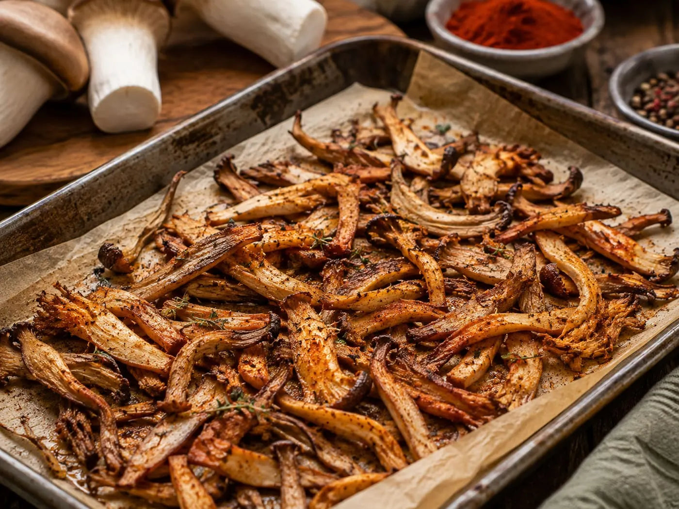 Cardoncelli croccanti al forno