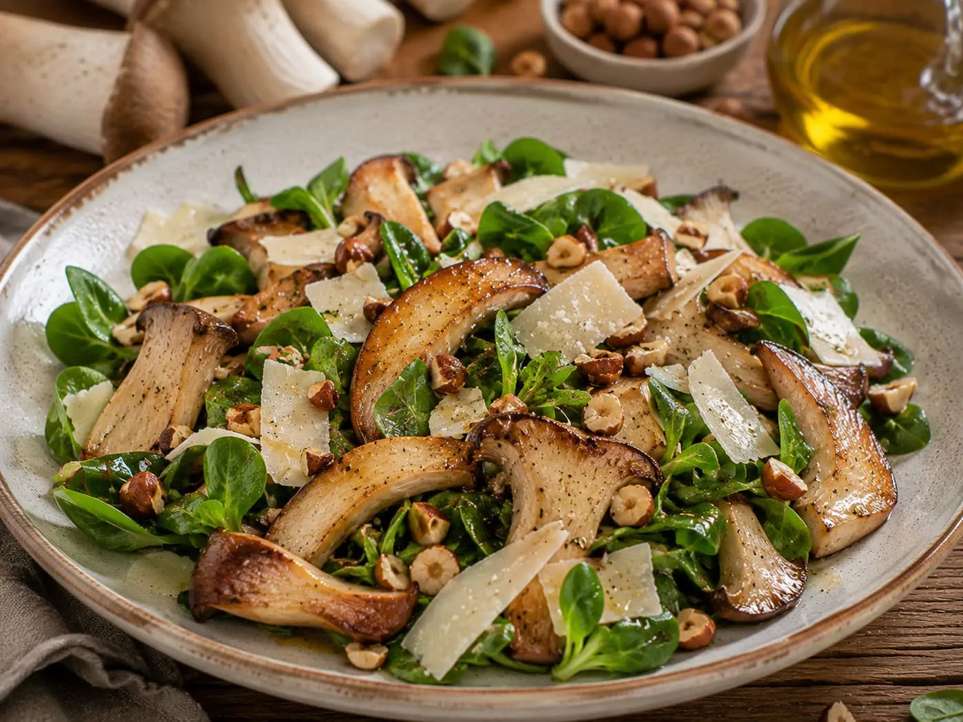 Insalata tiepida di cardoncelli