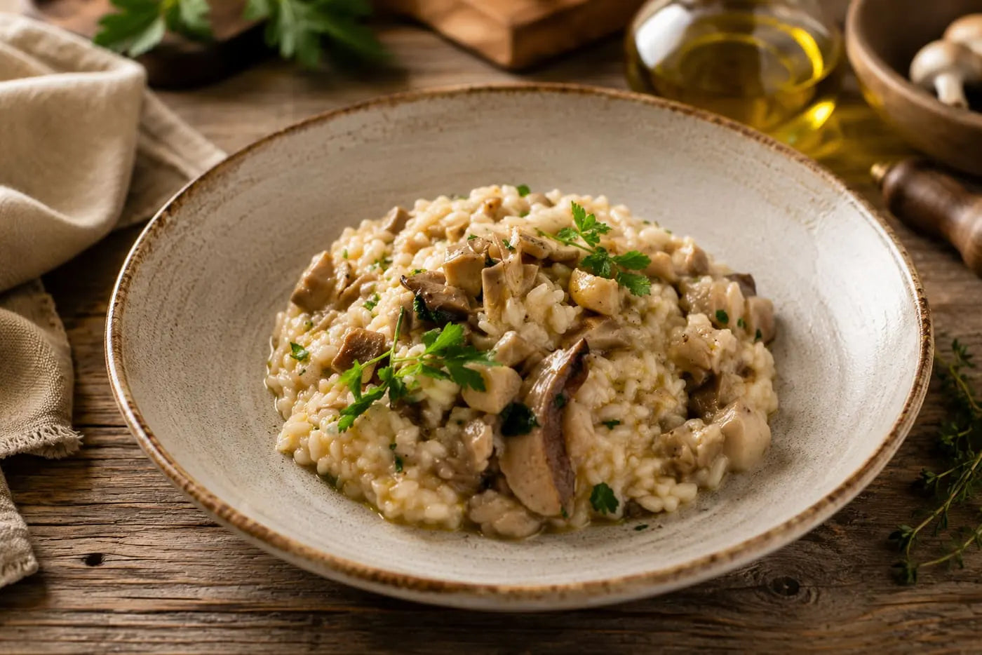 Risotto ai cardoncelli